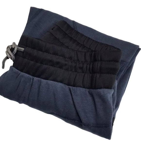 BYLT Premium Jogger Men M Blue Black Trim Drawstring Sweatpants Active Pockets - Picture 14 of 14